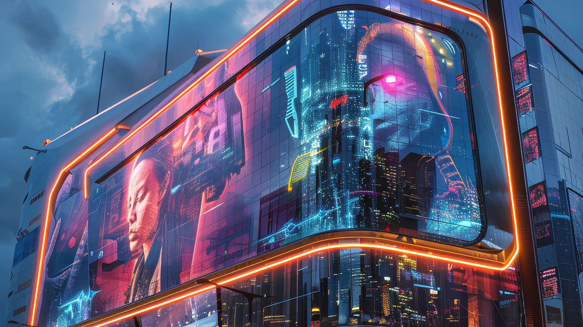 3D LED Screen